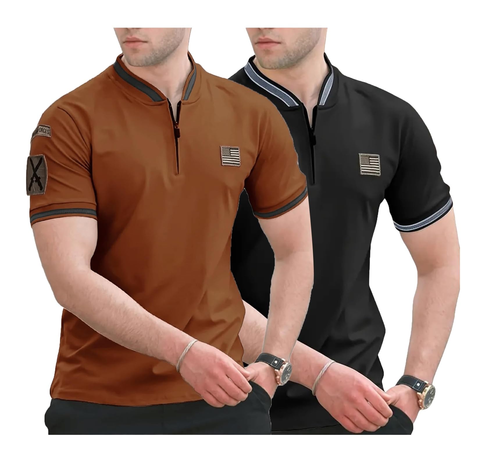 Lymio Polo T Shirt for Men || T Shirt for Man || Collar T Shirt Style Men (Packs Also Available) (Polo-51-54)