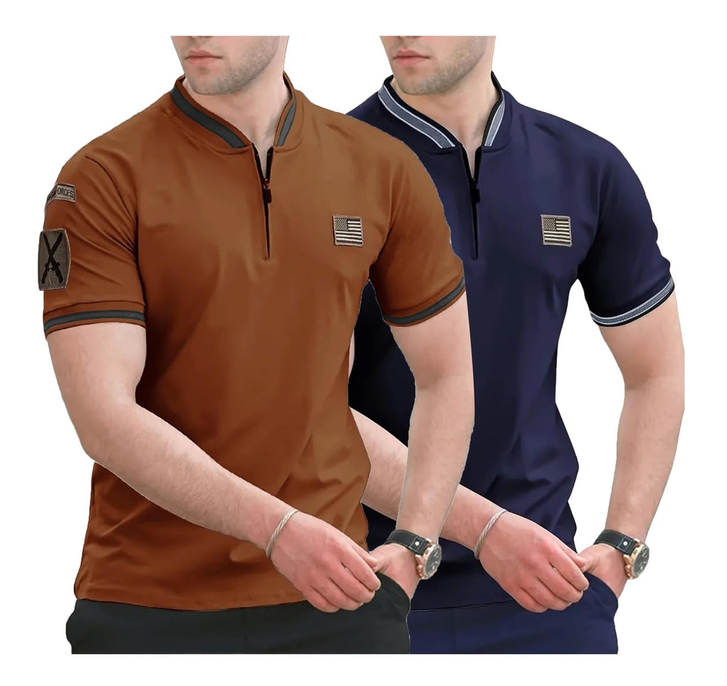 Lymio Polo T Shirt for Men || T Shirt for Man || Collar T Shirt Style Men (Packs Also Available) (Polo-51-54)