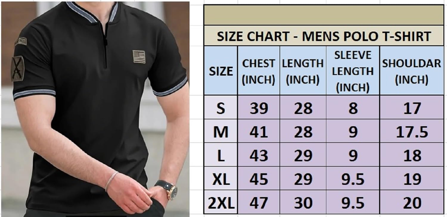 Lymio Polo T Shirt for Men || T Shirt for Man || Collar T Shirt Style Men (Packs Also Available) (Polo-51-54)